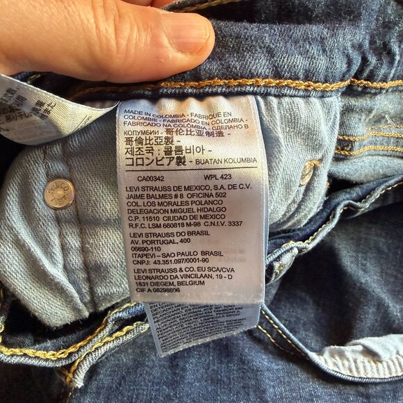 Levi's 514 Straight Fit Jeans | Dark Wash | 38x30 - Picture 5 of 6